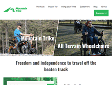 Tablet Screenshot of mountaintrike.com